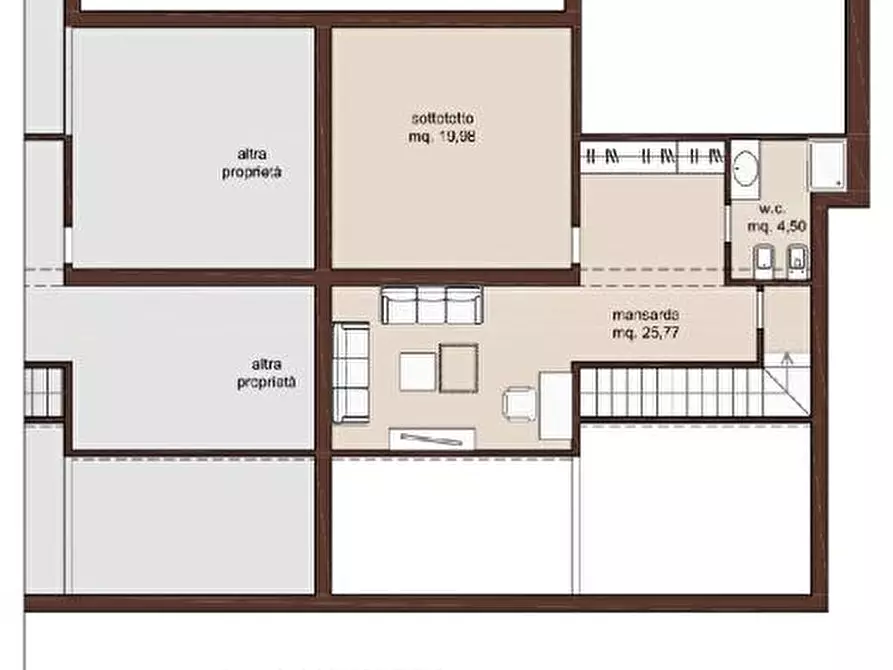 Immagine 25 di Mansarda in vendita  a Empoli