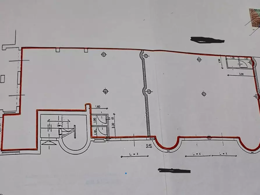 Immagine 1 di Locale commerciale in affitto  a Cascina
