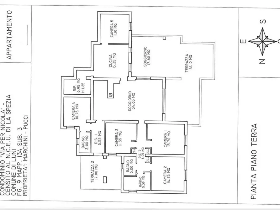 Immagine 18 di Appartamento in vendita  a Ortonovo