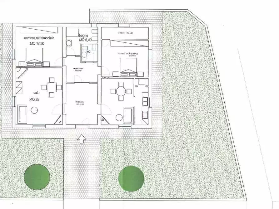 Immagine 2 di Appartamento in vendita  a Bientina