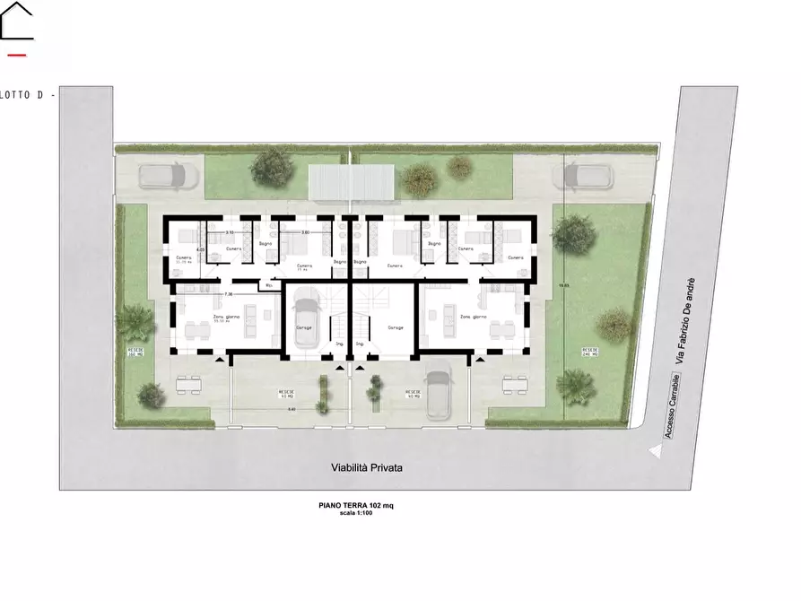Immagine 7 di Appartamento in vendita  a Ponsacco