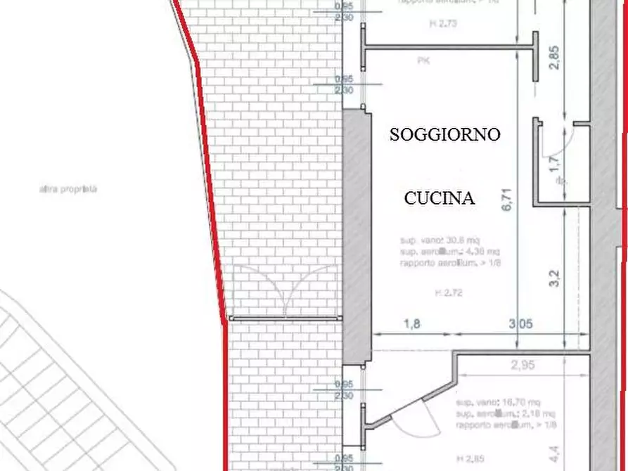 Immagine 10 di Appartamento in vendita  a Siena