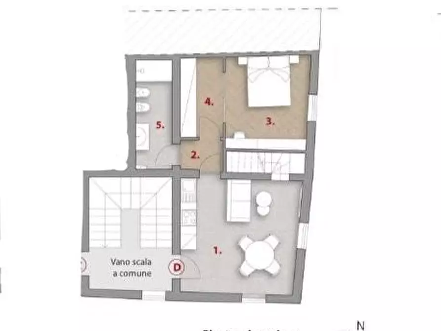 Immagine 8 di Appartamento in vendita  a Empoli