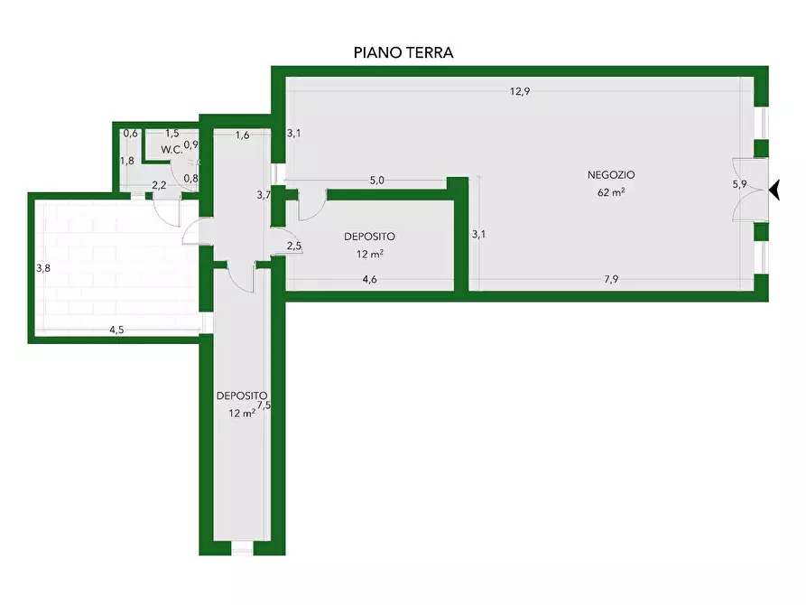 Immagine 2 di Negozio in vendita  a Castelfranco Di Sotto