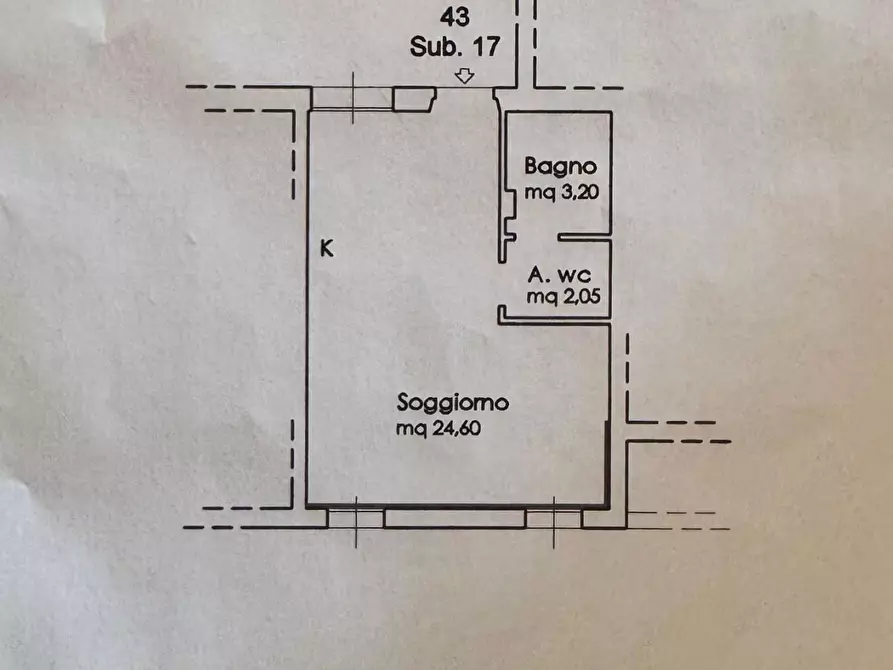 Immagine 6 di Loft/Open space in vendita  a Castelnuovo Berardenga