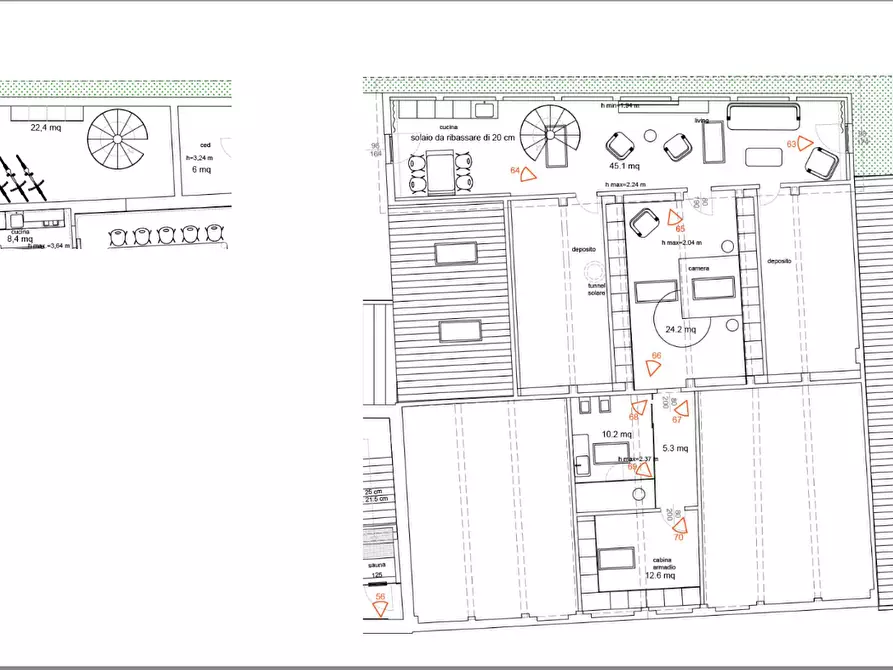 Immagine 13 di Capannone industriale in vendita  a Viareggio