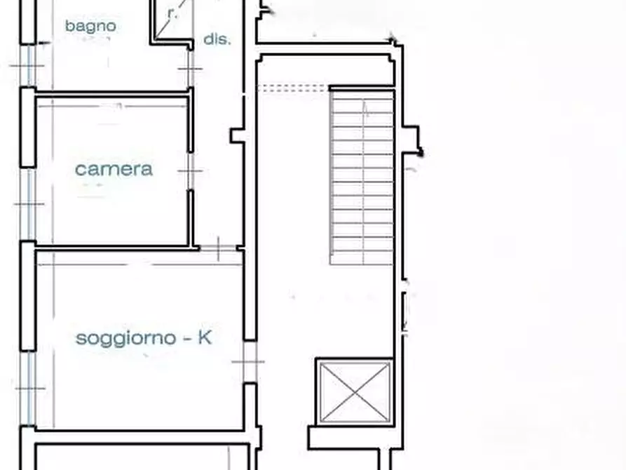 Immagine 1 di Appartamento in vendita  a Pisa