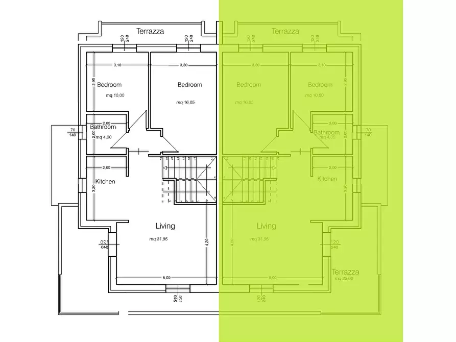 Immagine 1 di Appartamento in vendita  a San Miniato