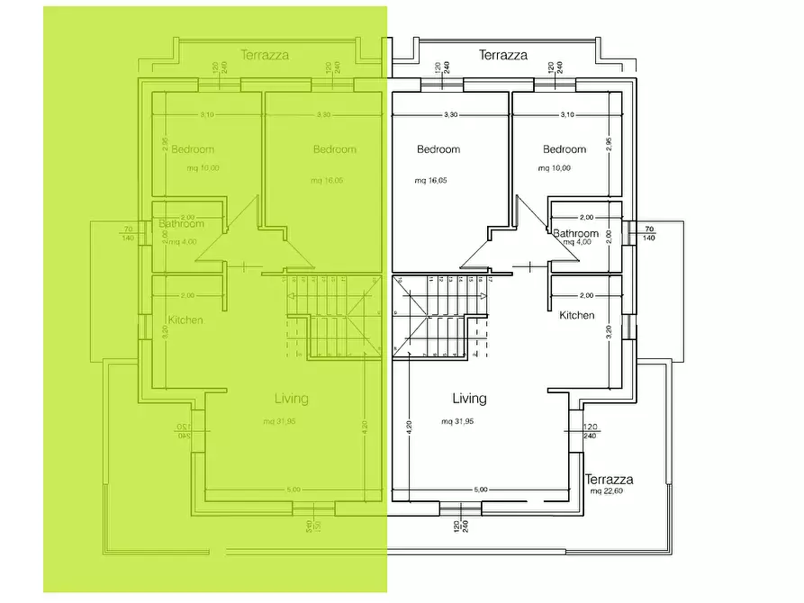 Immagine 1 di Appartamento in vendita  a San Miniato