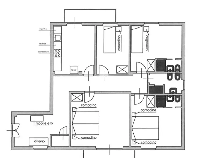 Immagine 28 di Appartamento in vendita  a Pisa