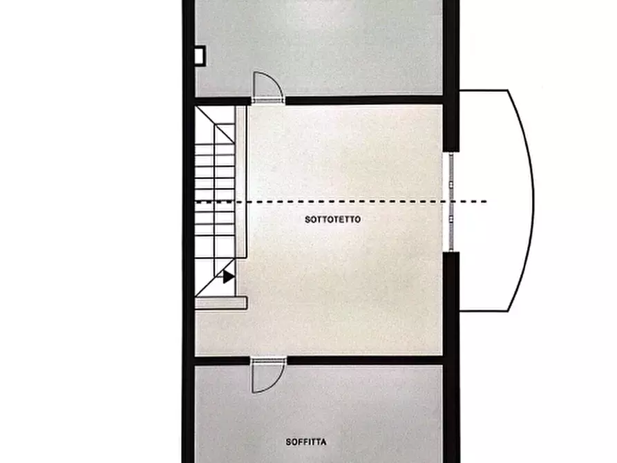 Immagine 3 di Casa bifamiliare in vendita  a Pontedera