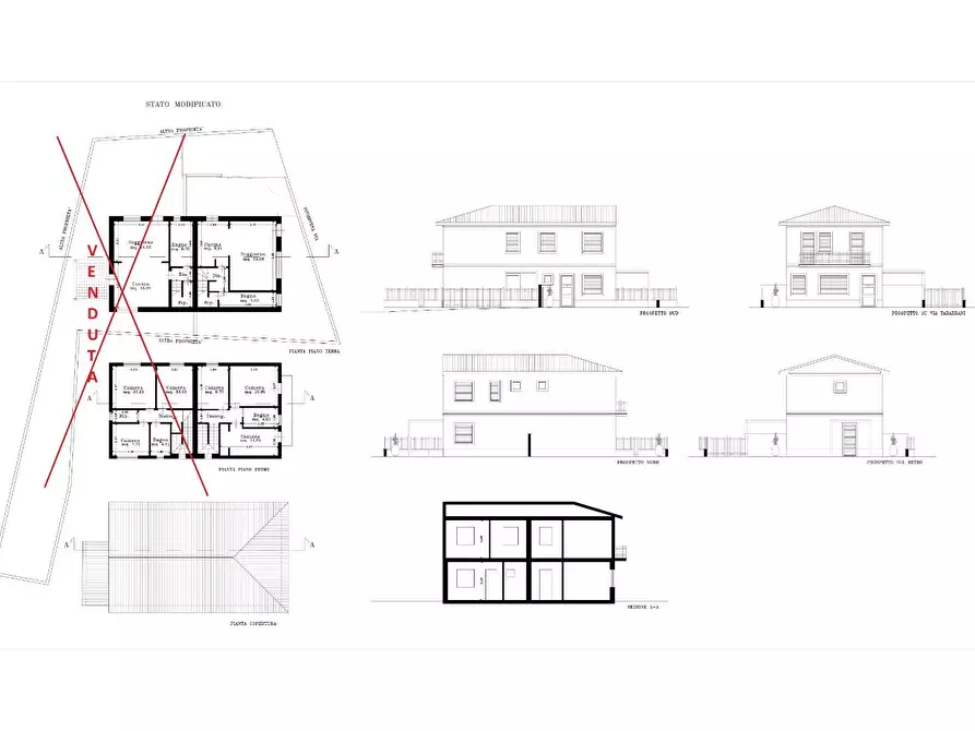 Immagine 4 di Casa bifamiliare in vendita  a Camaiore