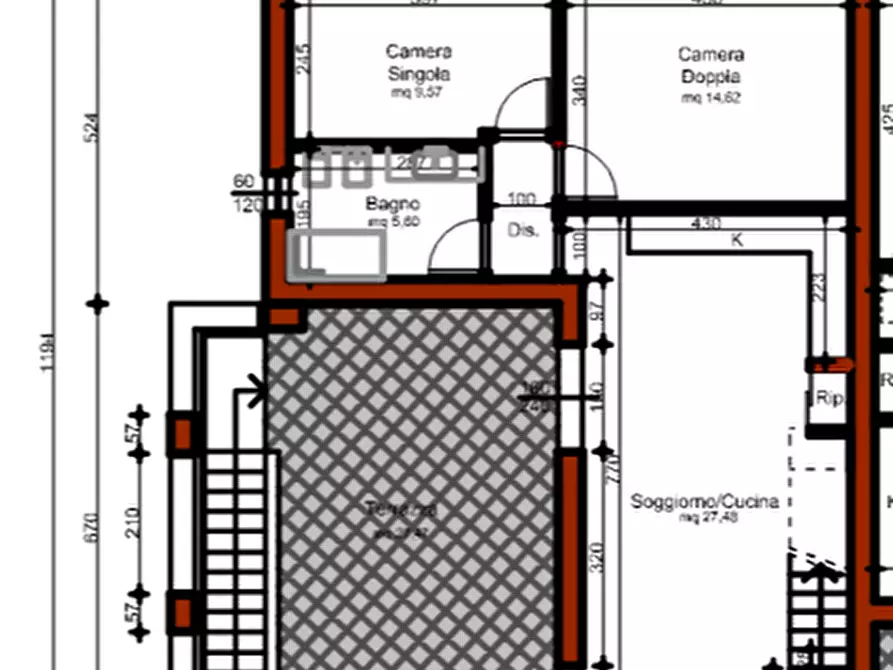 Immagine 5 di Appartamento in vendita  a Pisa