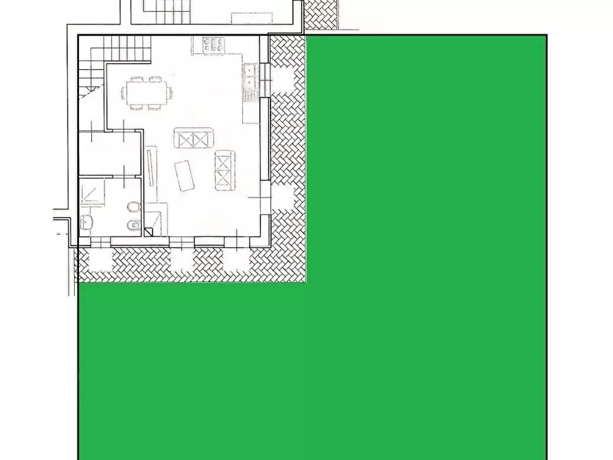 Immagine 2 di Casa quadrifamiliare in vendita  a Santa Maria A Monte