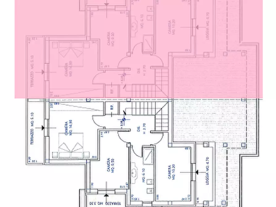 Immagine 3 di Casa bifamiliare in vendita  a San Miniato