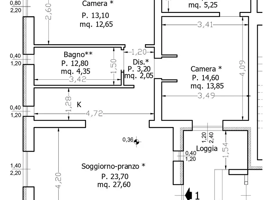 Immagine 12 di Appartamento in vendita  a Castelfiorentino