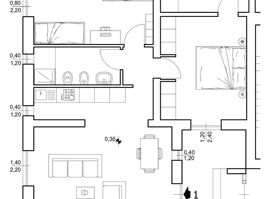 Immagine 11 di Appartamento in vendita  a Castelfiorentino