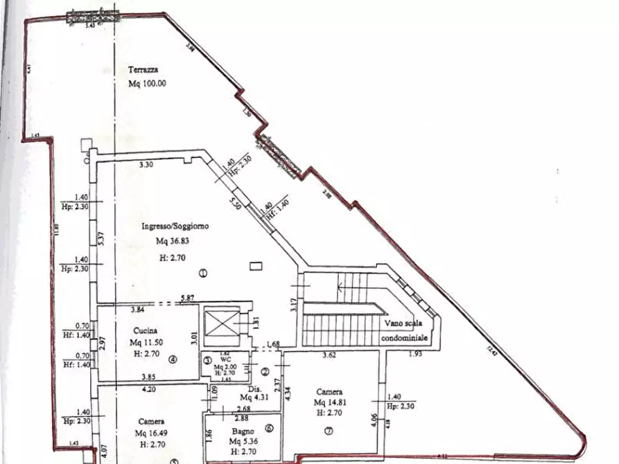 Immagine 19 di Mansarda in vendita  a Capraia E Limite
