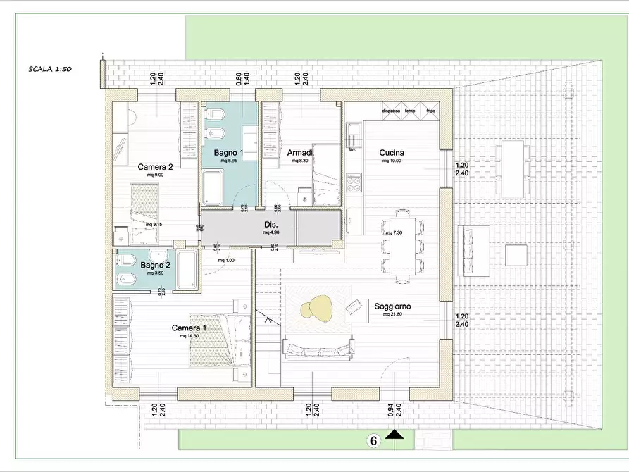 Immagine 27 di Villa in vendita  a Calcinaia