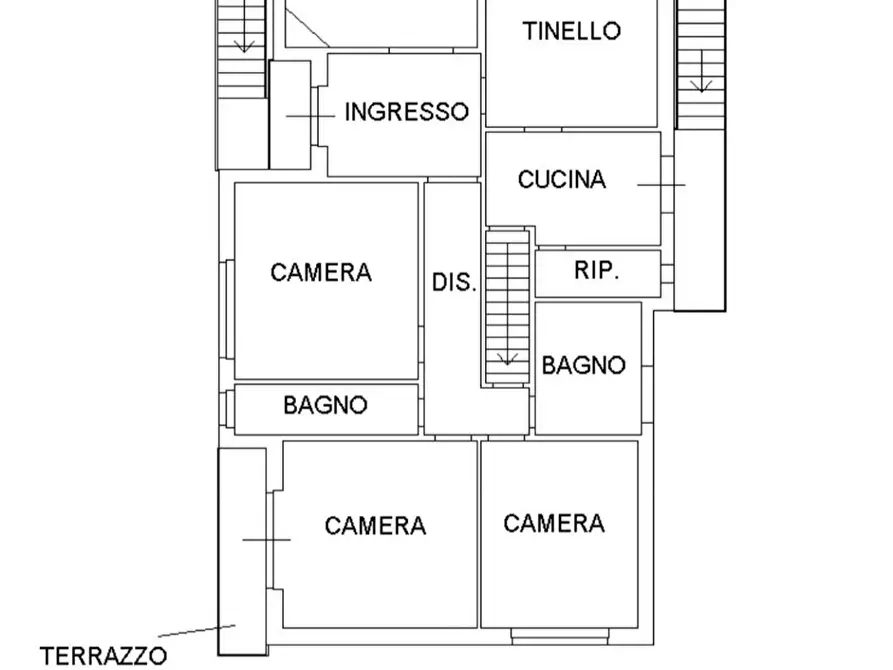 Immagine 22 di Villa in vendita  a Lucca