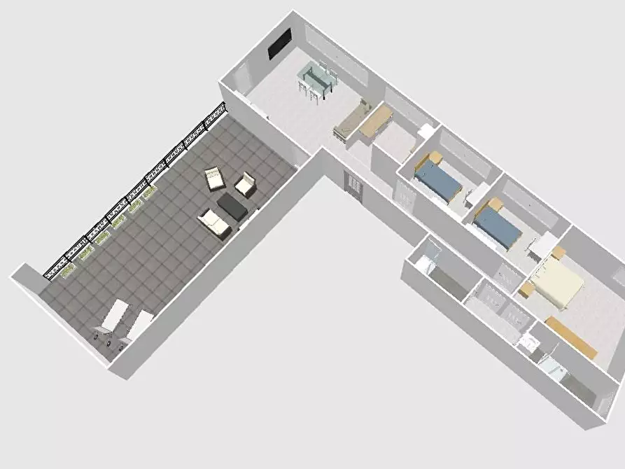 Immagine 3 di Appartamento in vendita  a Pistoia