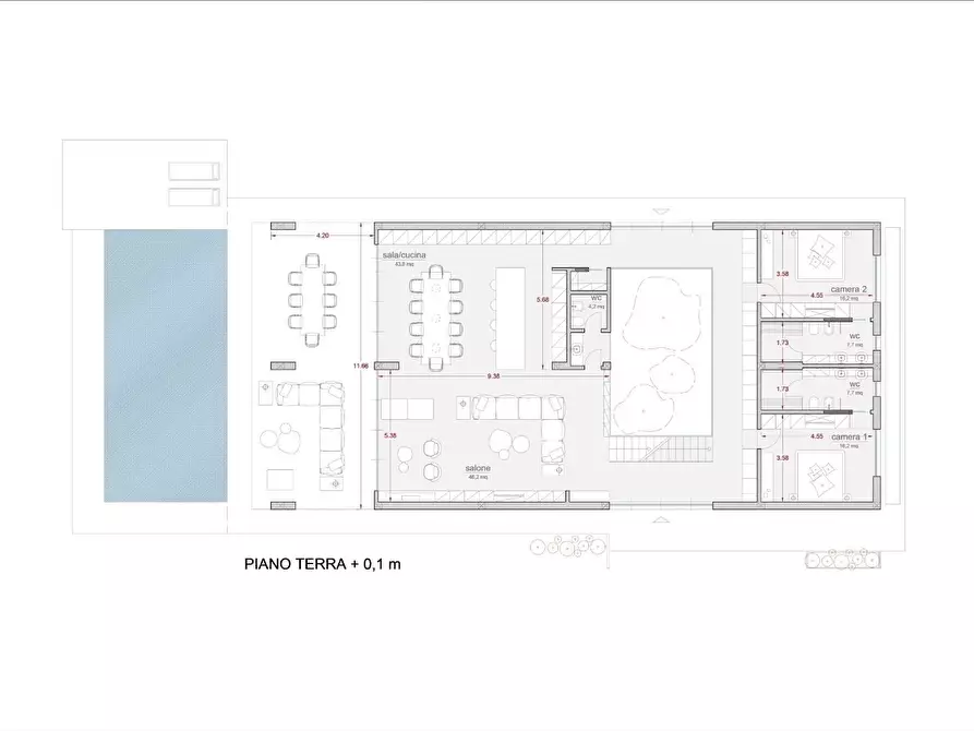 Immagine 7 di Villa in vendita  a Forte Dei Marmi