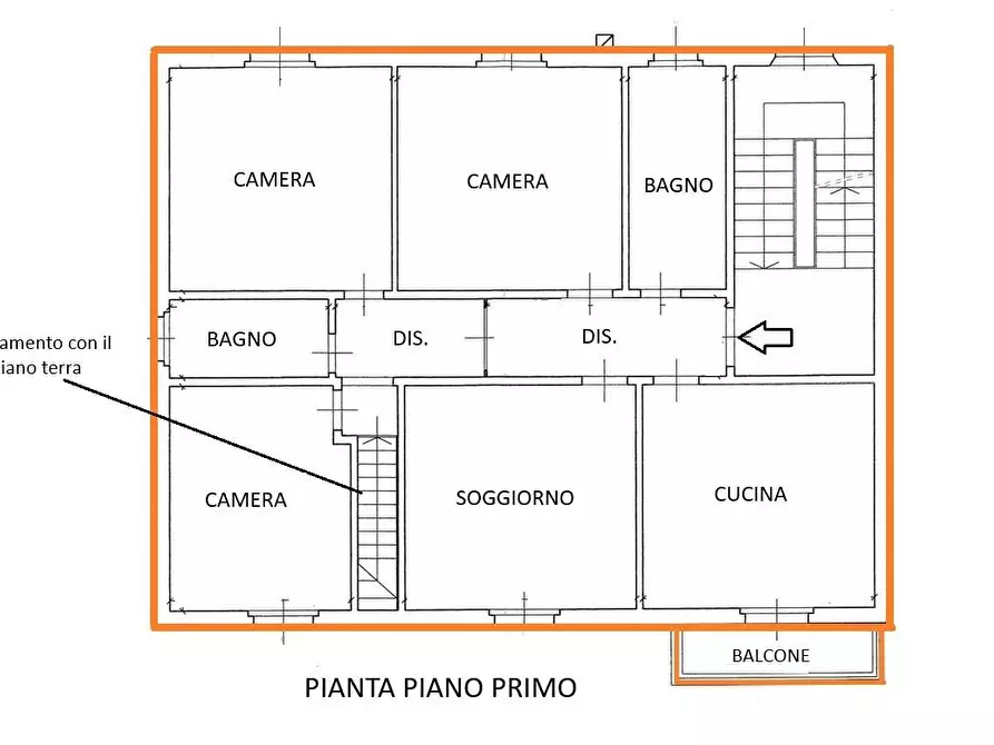Immagine 20 di Appartamento in vendita  a Certaldo