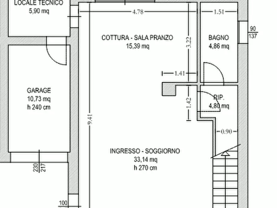 Immagine 7 di Casa bifamiliare in vendita  a Pisa