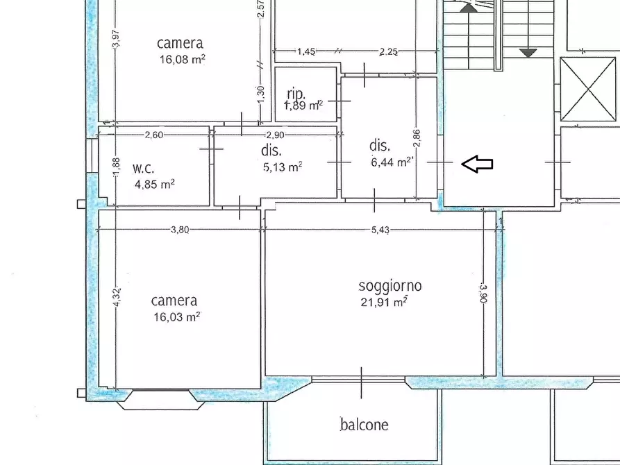 Immagine 23 di Appartamento in vendita  a Empoli
