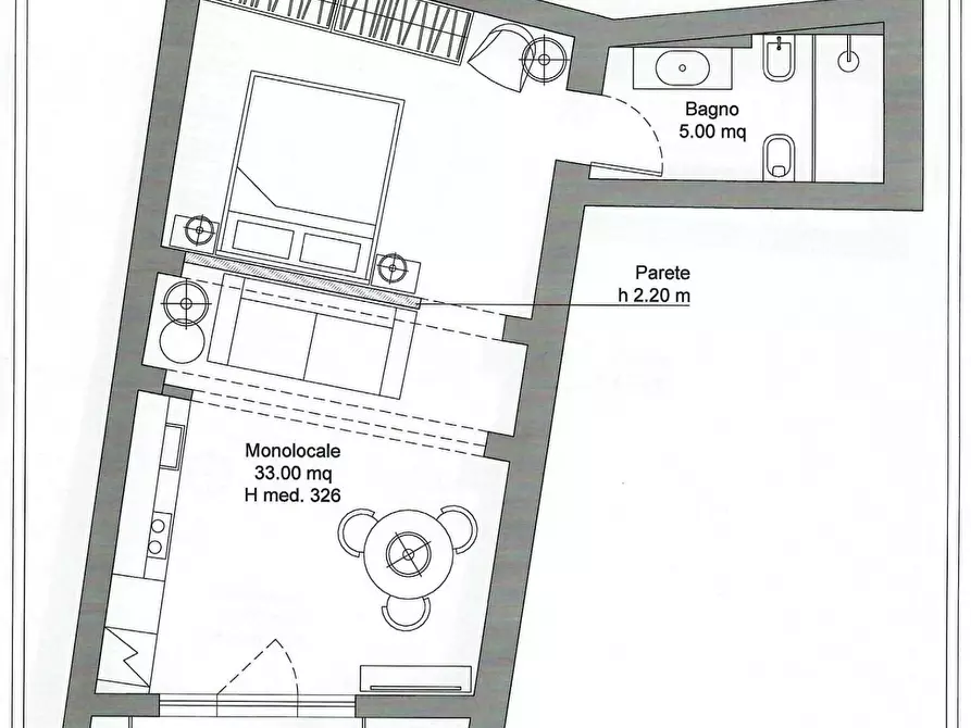 Immagine 2 di Appartamento in vendita  a Empoli