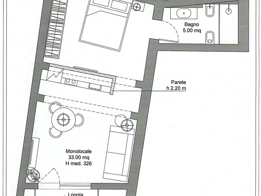 Immagine 1 di Appartamento in vendita  a Empoli