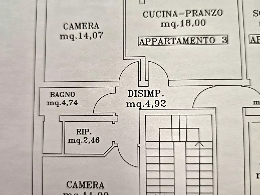 Immagine 2 di Appartamento in vendita  a Poggibonsi