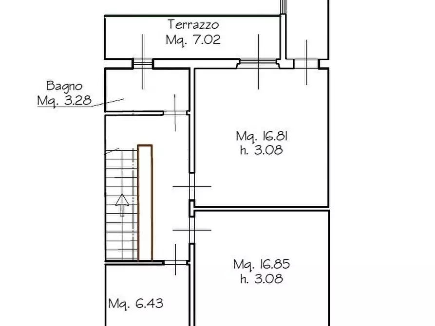 Immagine 6 di Terratetto in vendita  a Empoli