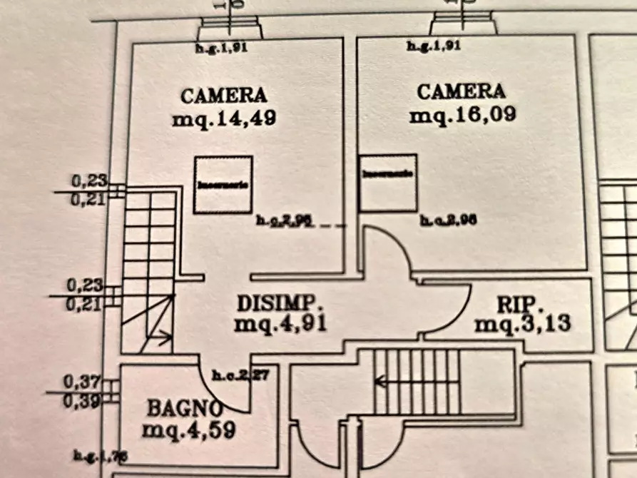 Immagine 2 di Mansarda in vendita  a Poggibonsi