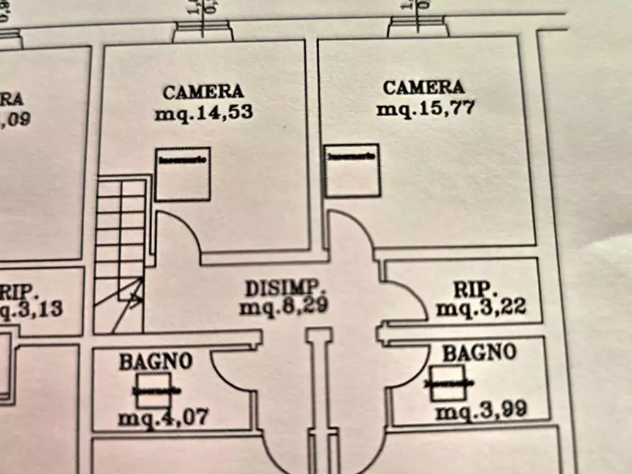 Immagine 3 di Mansarda in vendita  a Poggibonsi