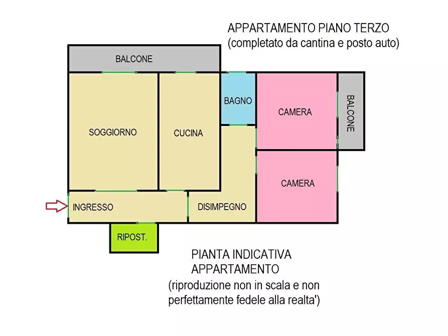 Immagine 18 di Appartamento in vendita  a Carrara