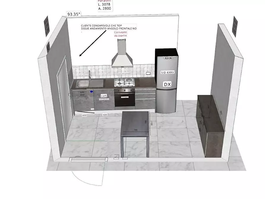 Immagine 8 di Porzione di casa in affitto  a Carrara