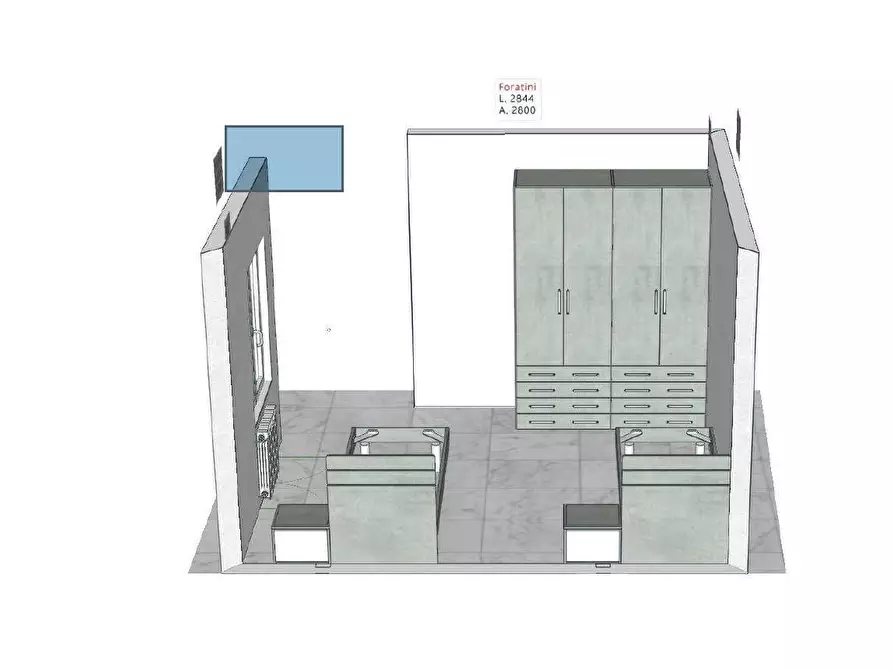 Immagine 9 di Porzione di casa in affitto  a Carrara