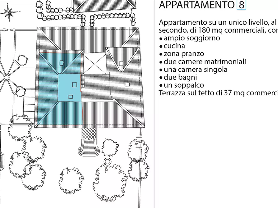 Immagine 1 di Appartamento in vendita  a Sovicille