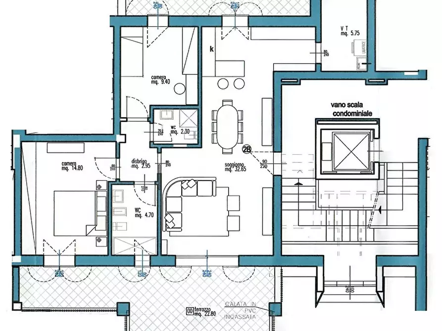 Immagine 3 di Appartamento in vendita  a Empoli