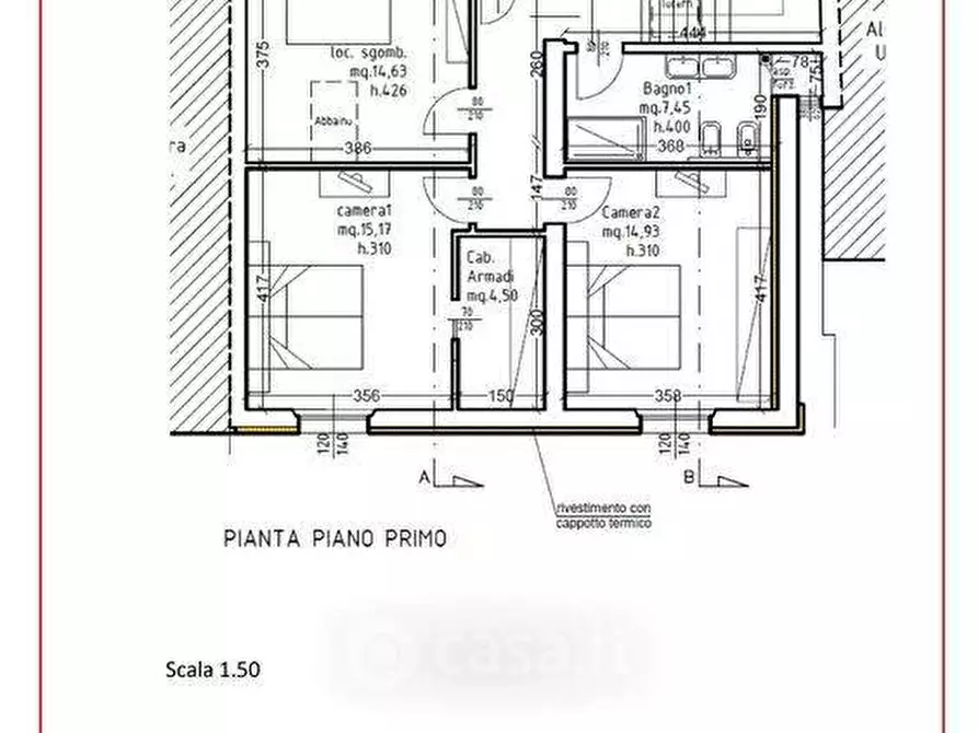 Immagine 3 di Terratetto in vendita  a Cascina