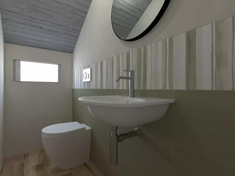 Immagine 28 di Villetta a schiera in vendita  a Cascina