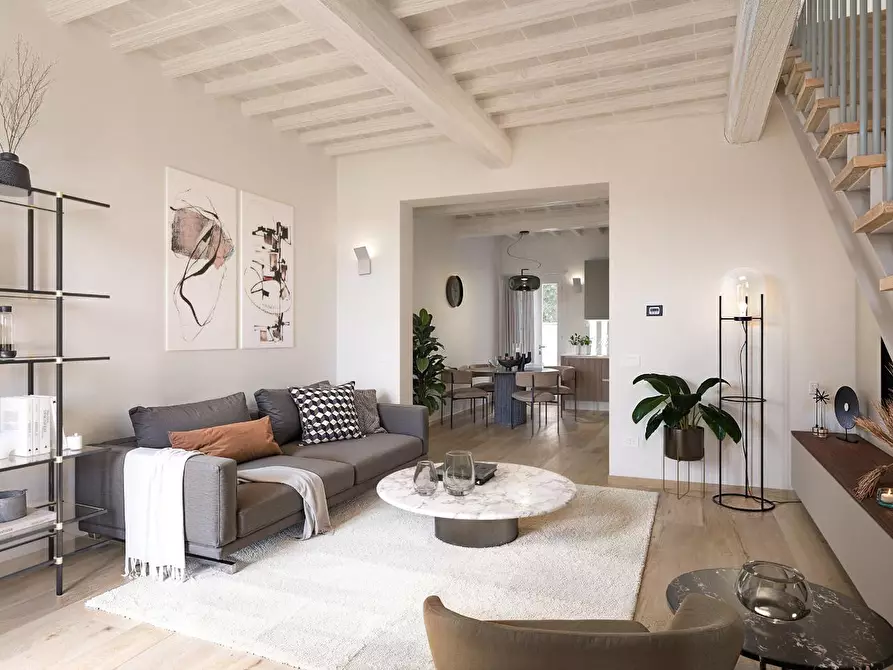 Immagine 2 di Villetta a schiera in vendita  a Cascina