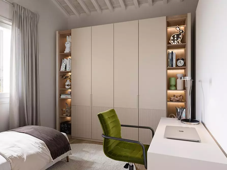 Immagine 7 di Villetta a schiera in vendita  a Cascina