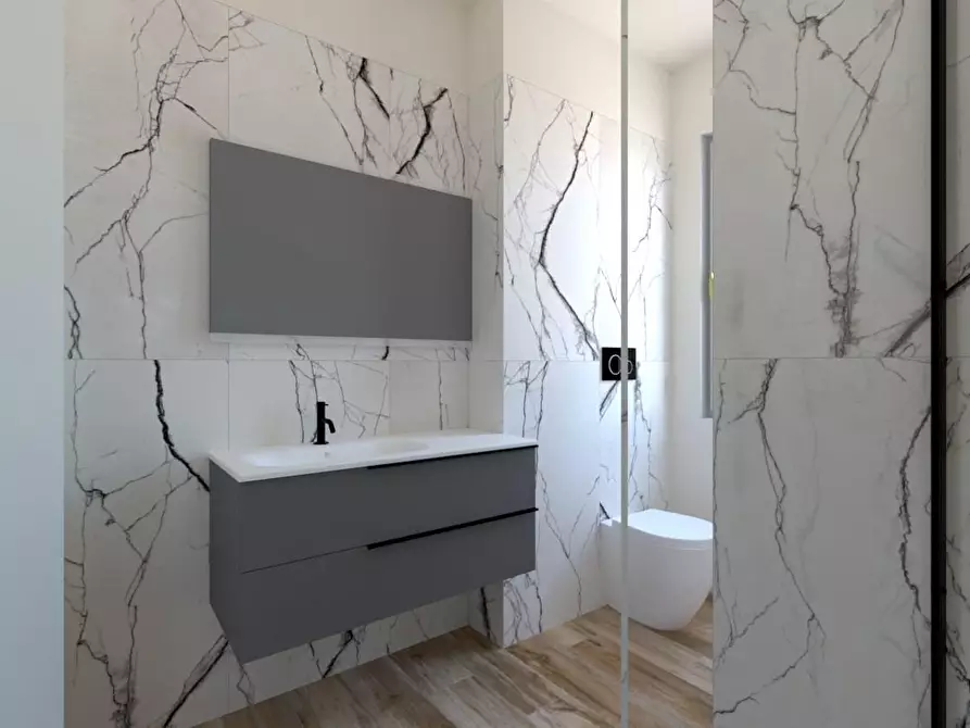 Immagine 23 di Villetta a schiera in vendita  a Cascina