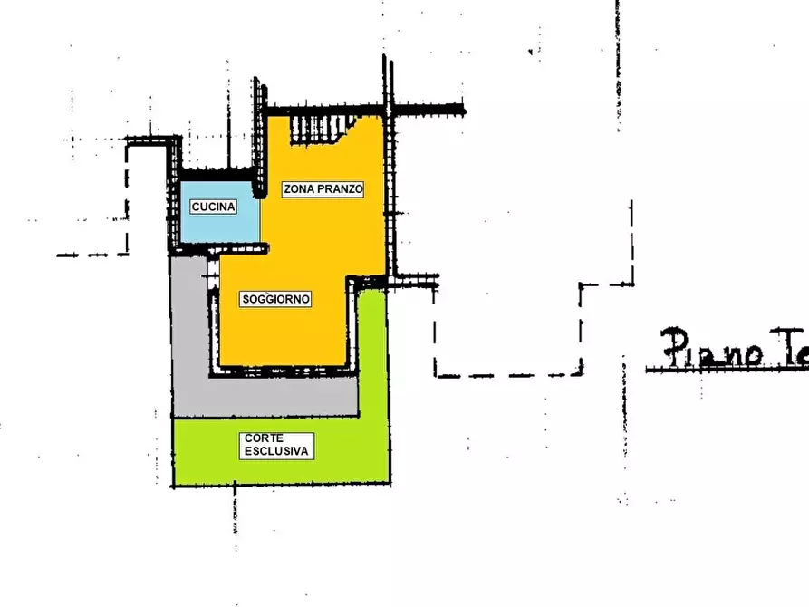 Immagine 16 di Villetta a schiera in vendita  a Massa