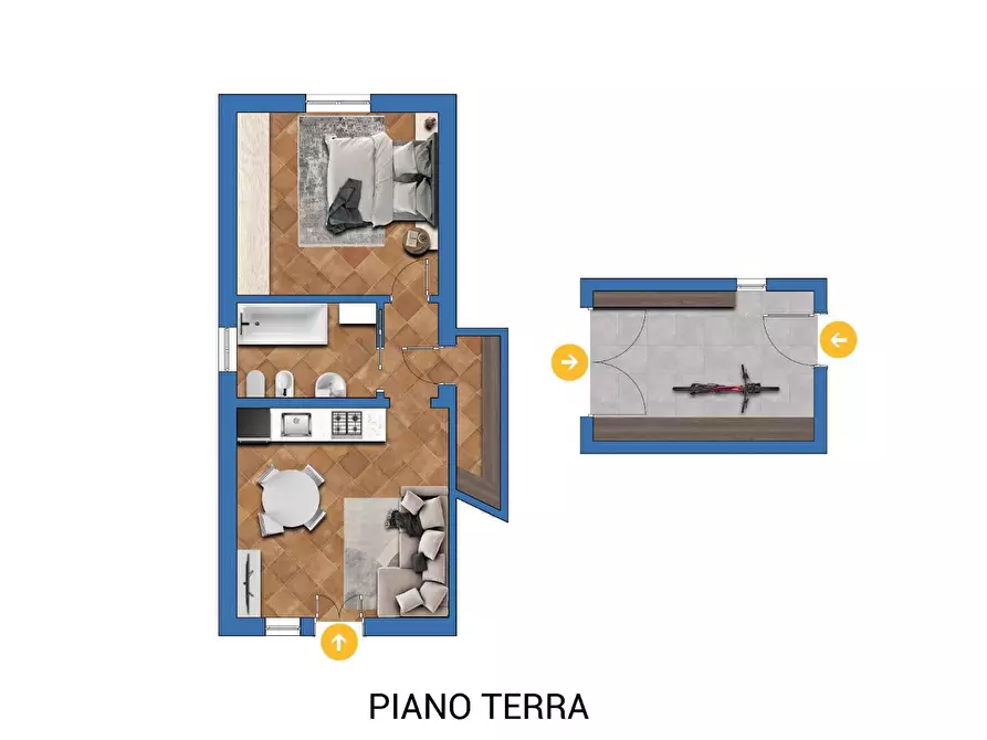Immagine 18 di Appartamento in vendita  a Cascina