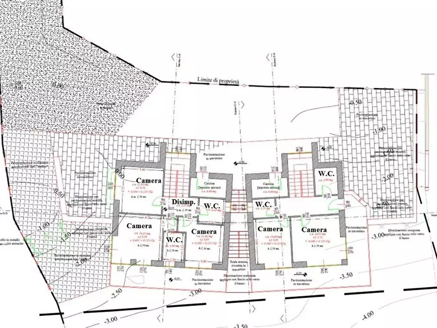 Immagine 4 di Porzione di casa in vendita  a Siena