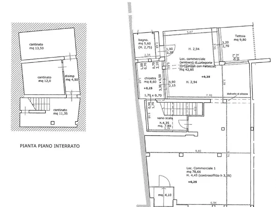 Immagine 2 di Locale commerciale in vendita  a Pontedera