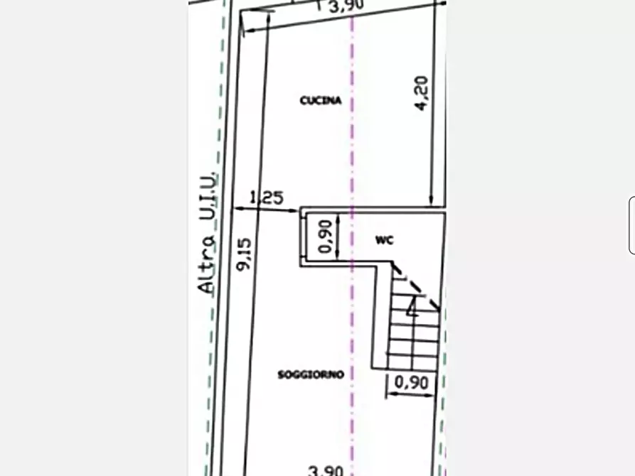 Immagine 2 di Terratetto in vendita  a Capannori
